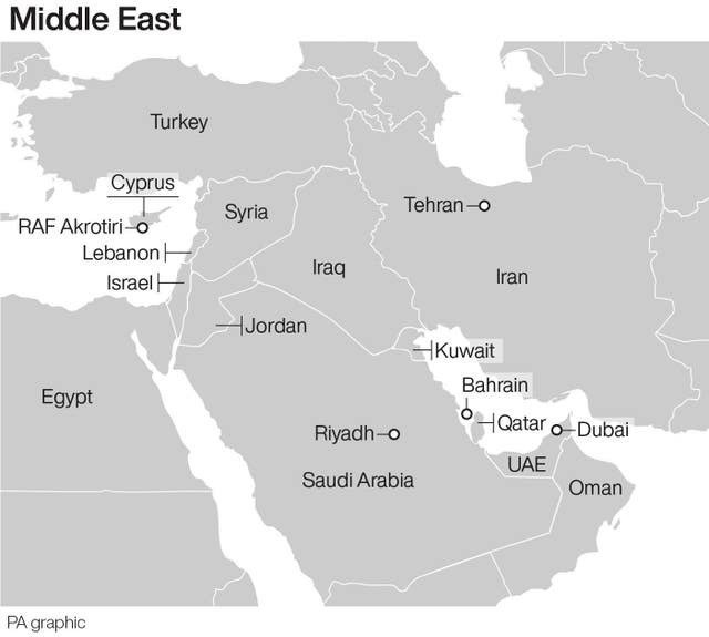 Tensions in the Middle East: UK Evacuates Citizens and Prepares Militarily