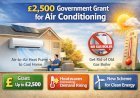 গ্রীষ্মের আগে এয়ার কন্ডিশনের জন্য যুক্তরাজ্য সরকারের £২,৫০০ সরকারি অনুদান ঘোষণা