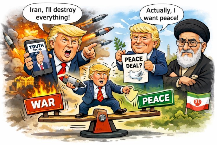 ঠমকি ঠমকি ট্রাম্পের টুইট : তবুও ইরান হচ্ছে না ‘কুইট’