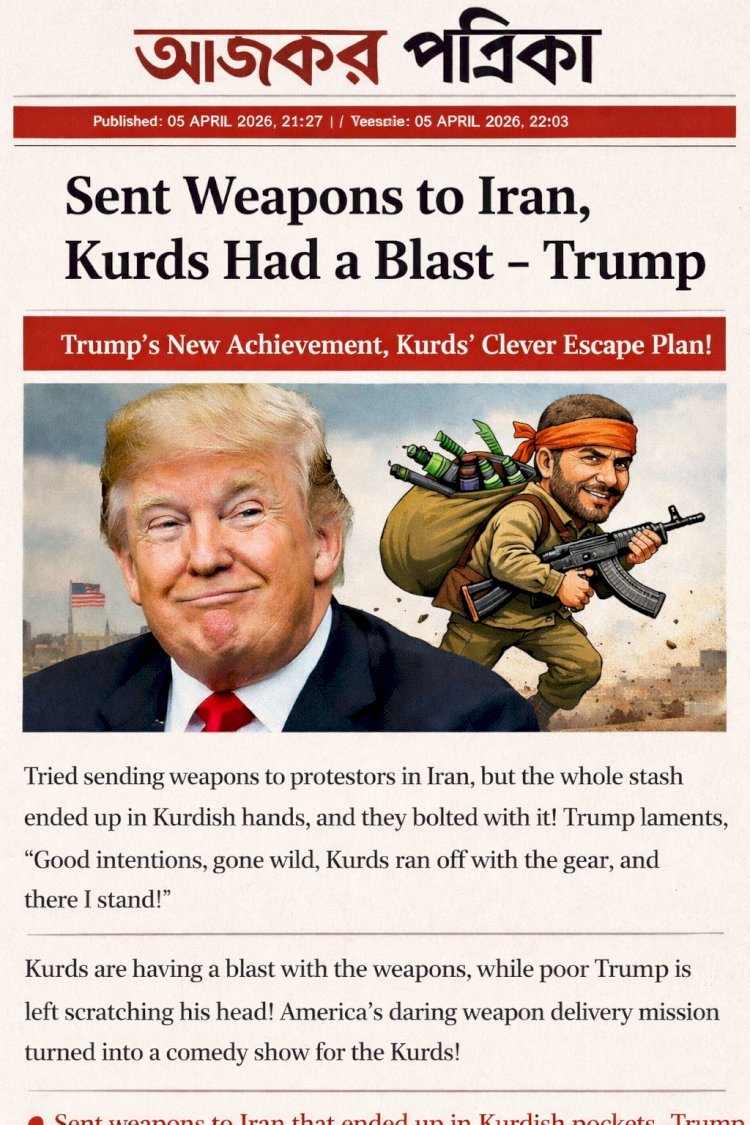 ট্রাম্পের অস্ত্র গেল পথে, গন্তব্যে পৌঁছালো না মোটে !