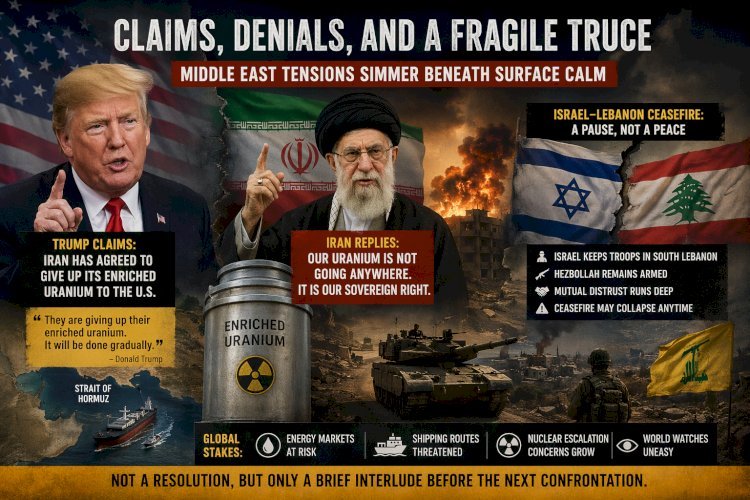 Claims, Denials, and a Fragile Truce: Middle East Tensions Simmer Beneath Surface Calm
