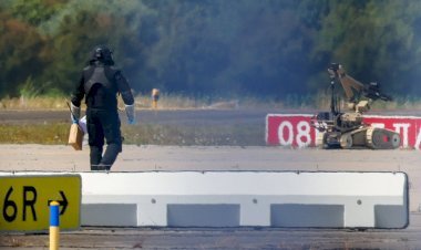 Sprengstoffdrohne am deutschen Flughafen Leipzig entdeckt – Innenminister warnt vor „neuer Gefahrenstufe“